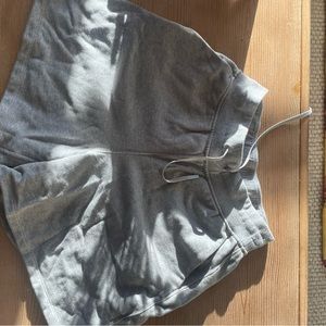 Lululemon cotton high waisted shorts
